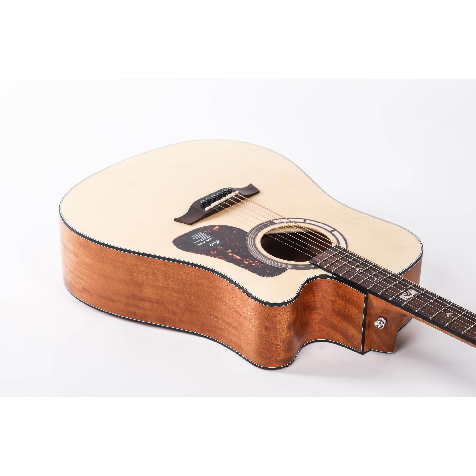 Mantic GT1DC Acoustic Guitar - Natural Combo Pack