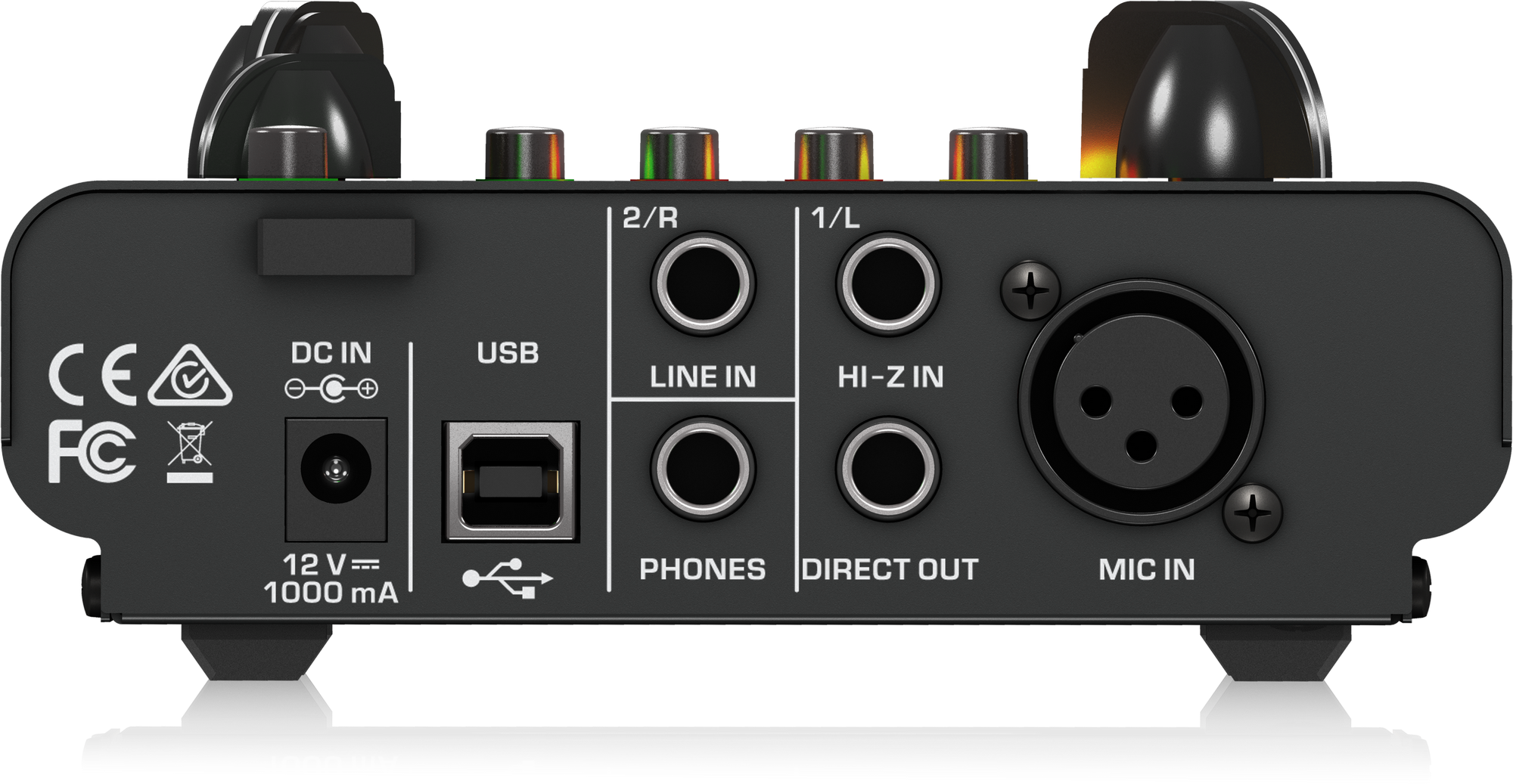 Behringer TUBE ULTRAGAIN MIC500USB Audiophile Vacuum Tube Preamplifier with Preamp Modeling Technology and USBAudio Interface