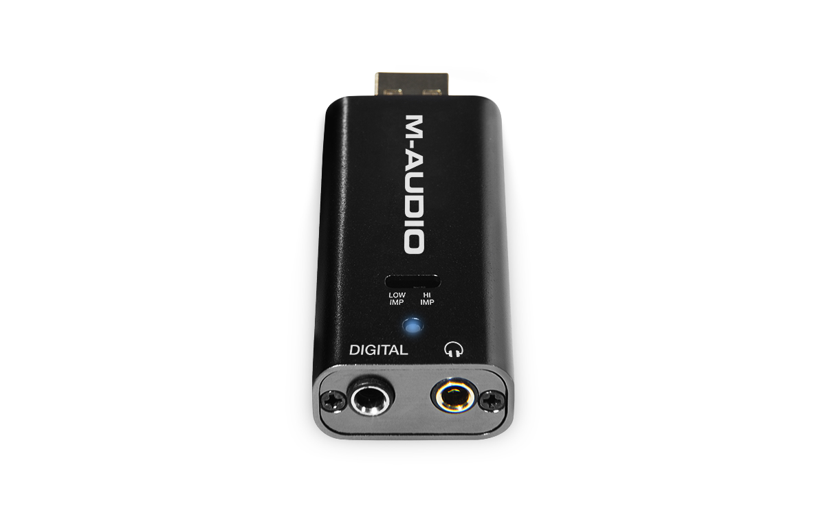 M-Audio Micro DAC Portable Digital-to-Analog Converter with Analog Coaxial Digital Outputs