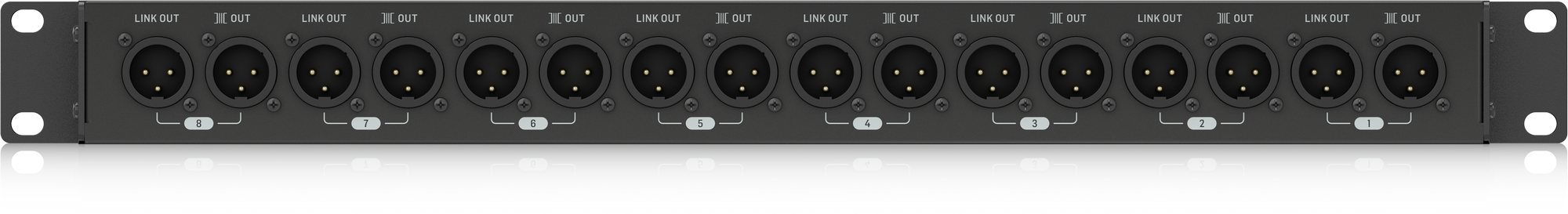 Behringer  ULTRALINK MS8000 Ultra-Flexible 8-Channel Microphone Splitter