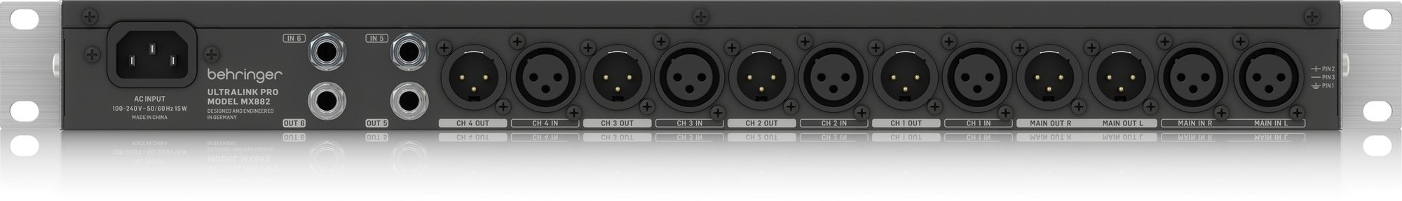 Behringer ULTRALINK PRO MX882 V2 Ultra-Flexible 8-Channel SplitterMixer