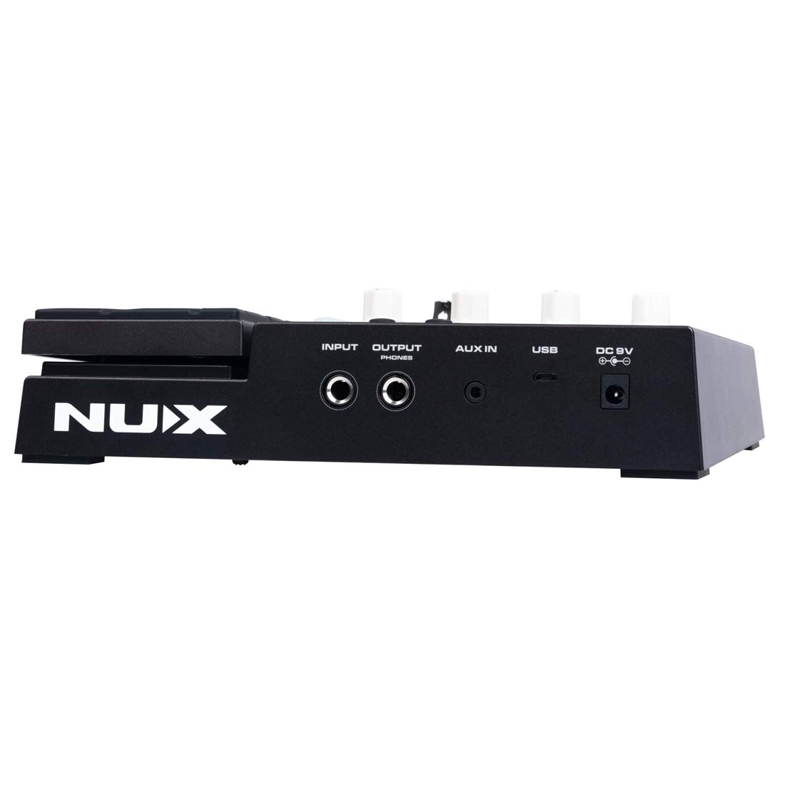 NUX MG-300 Multi Effects Pedal TSAC-HD Pre-EffectsAmp Modeling algorithmCORE-IMAGE Post-EffectsIR56 drum beats60 seconds Phrase Loop