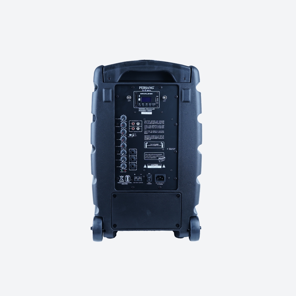 Persang Media Octane 9 Premium Bluetooth Trolley speaker 254 10 Inches