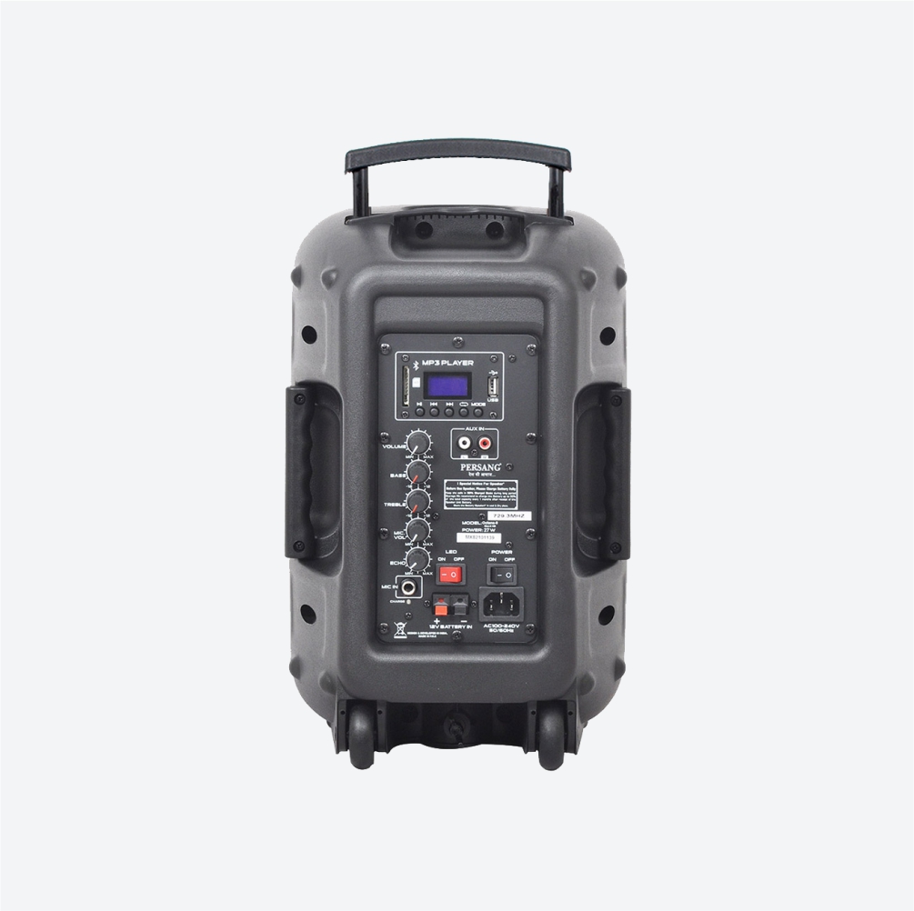 Persang Media Octane 9 Max-8 HD Bluetooth Trolley Speaker