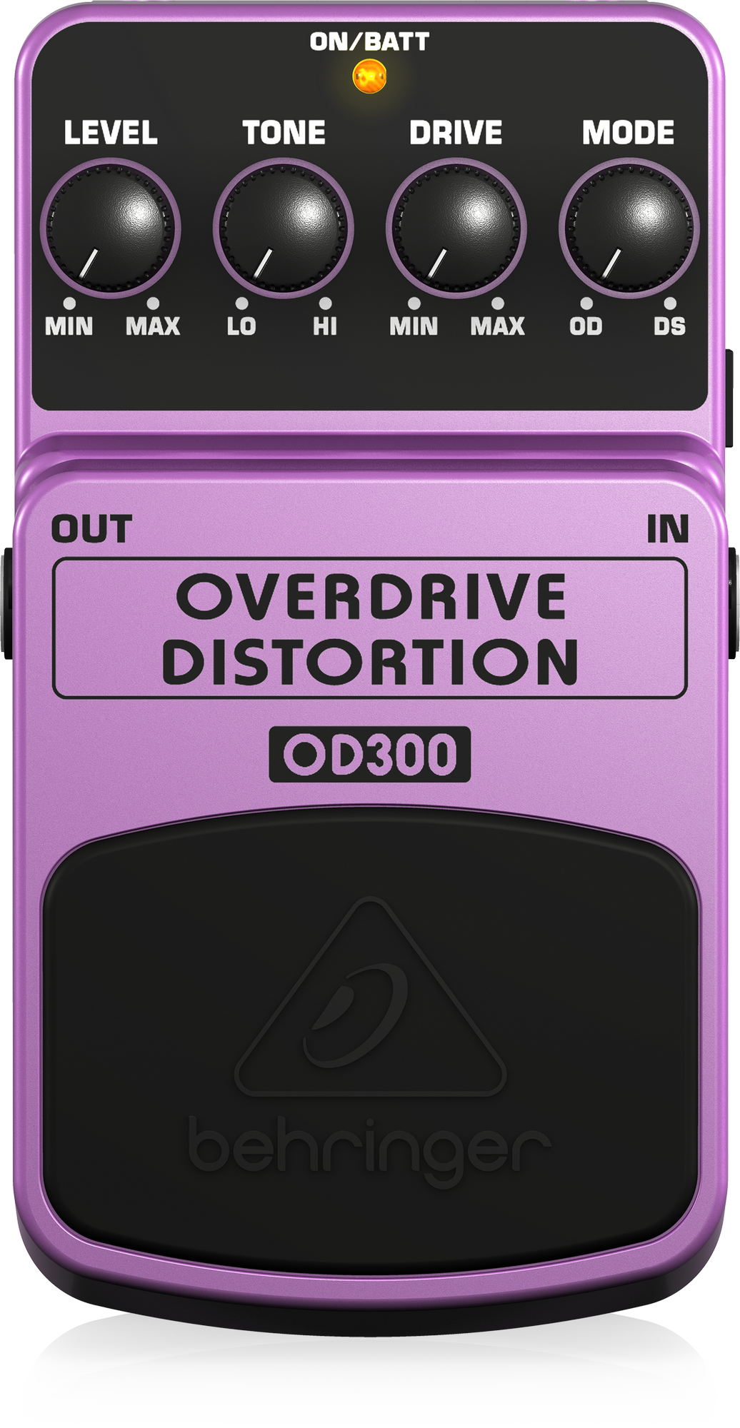 Behringer OD300 2-Mode OverdriveDistortion Effects Pedal