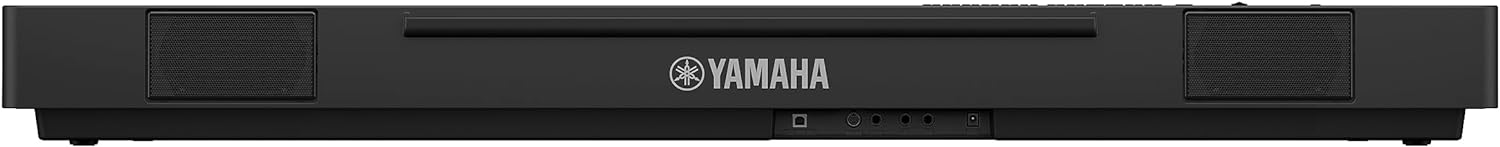 Yamaha P225B 88-Key Weighted Action Digital Piano with Power Supply and Sustain Pedal Black P225B