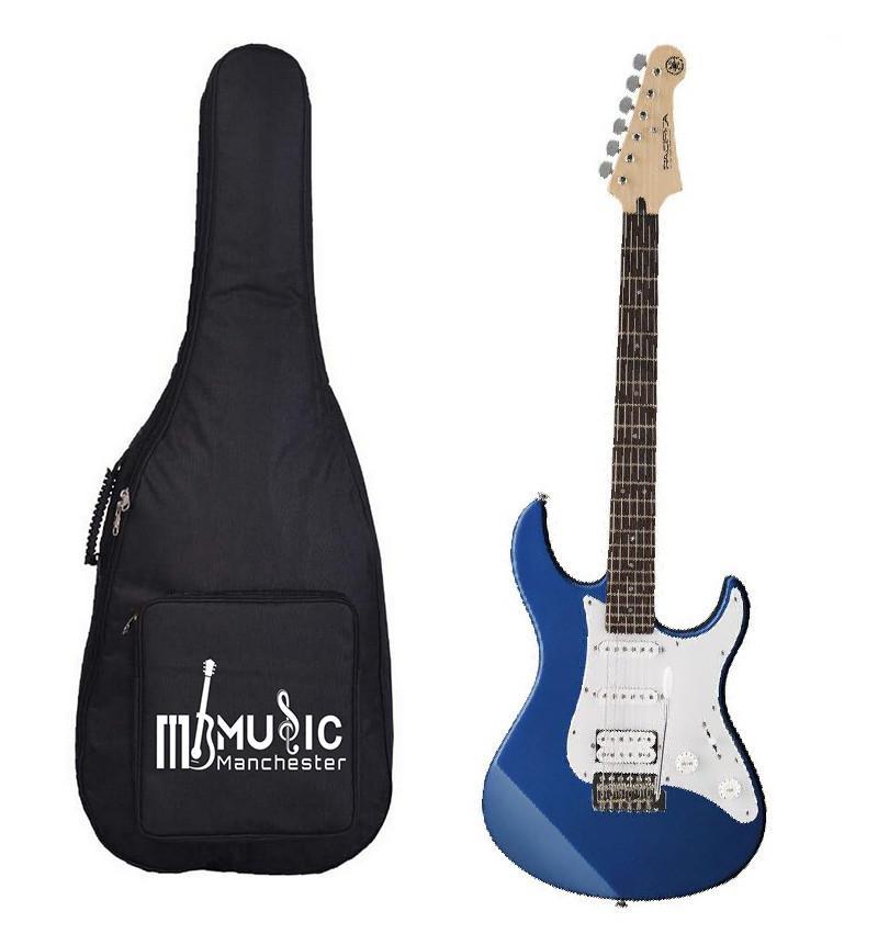 Yamaha PACIFICA012 Electric Guitar with Bag Dark Blue Metallic