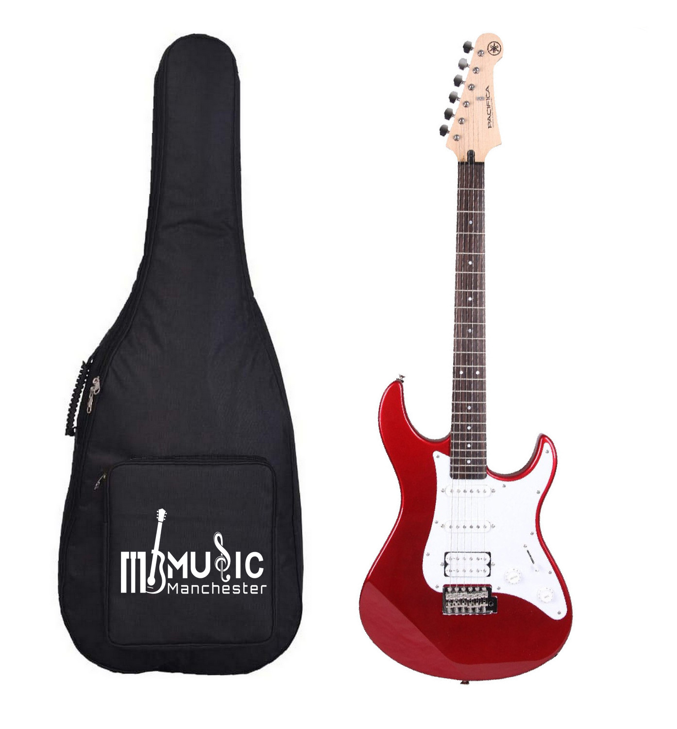 Yamaha PACIFICA012 Electric Guitar with Bag Red Metallic