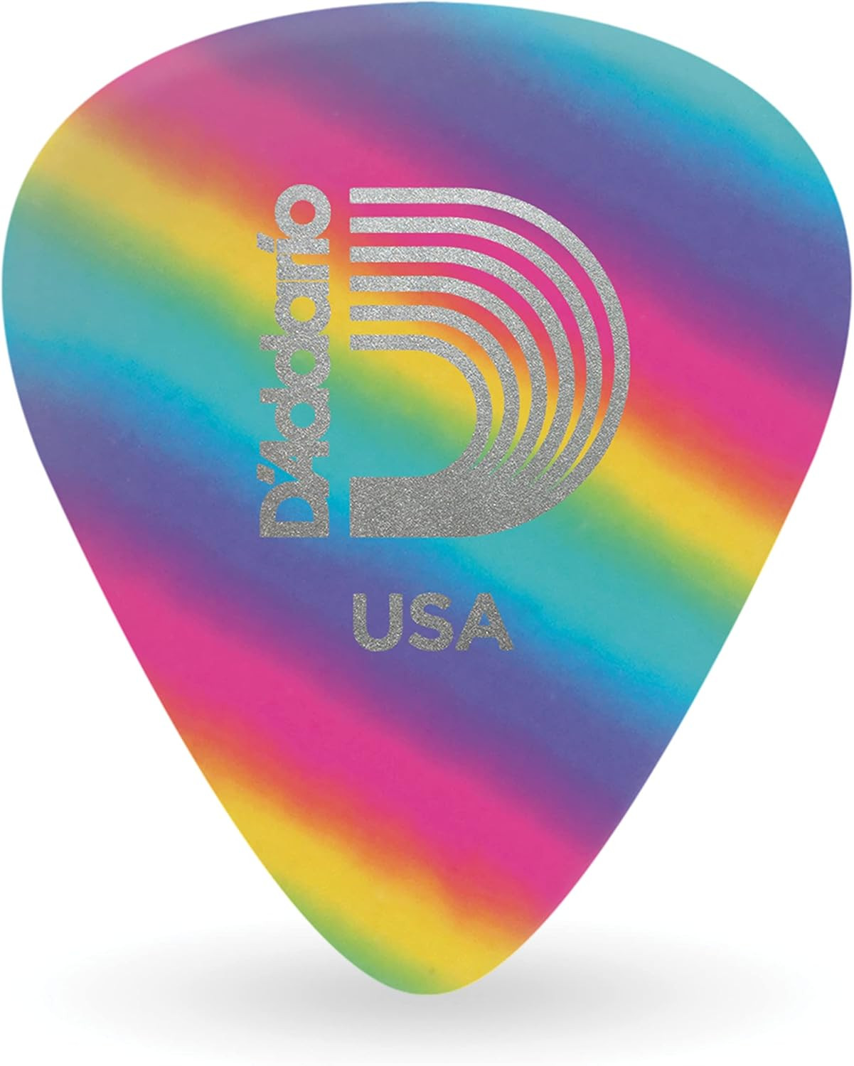 DAddario Rainbow Celluloid Guitar Picks Medium 1 pick