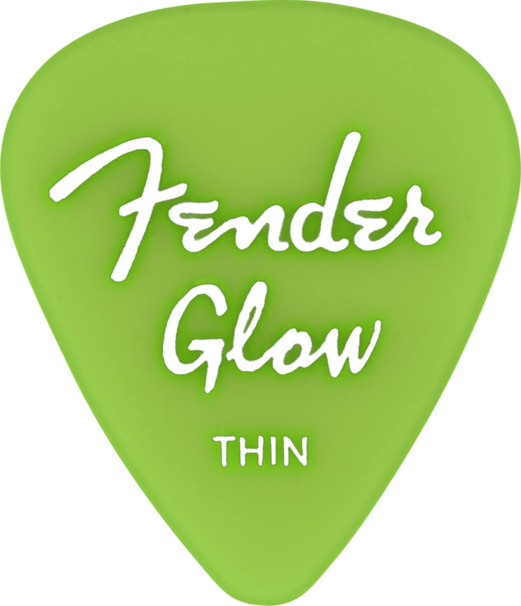 Fender Glow-in-the-Dark Guitar Picks 351Shape
