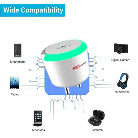 Portronics Adapto 469- 31A Charger with Time Control