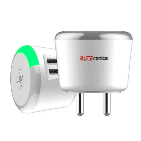 Portronics Adapto 469- 31A Charger with Time Control