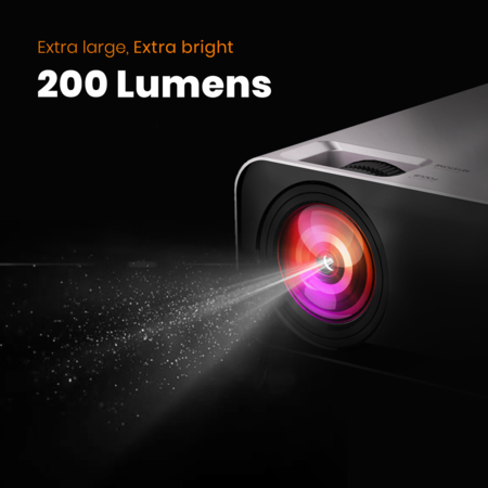 Portronics Beem 200 Plus- Multimedia LED Projector