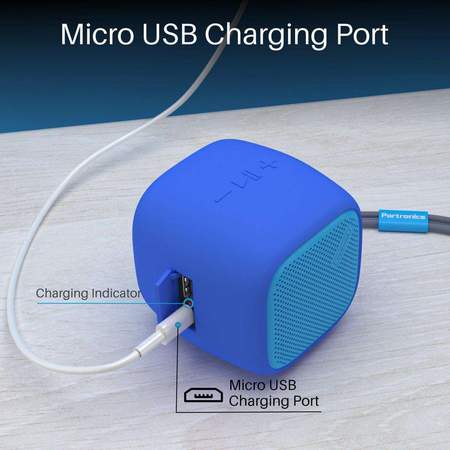 Portronics Bounce- Portable Bluetooth Speaker with FM