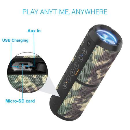 Portronics Breeze II- Bluetooth 42 True Wireless Stereo Speaker