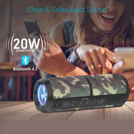 Portronics Breeze II- Bluetooth 42 True Wireless Stereo Speaker
