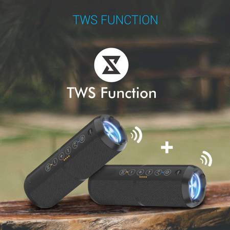 Portronics Breeze II- Bluetooth 42 True Wireless Stereo Speaker