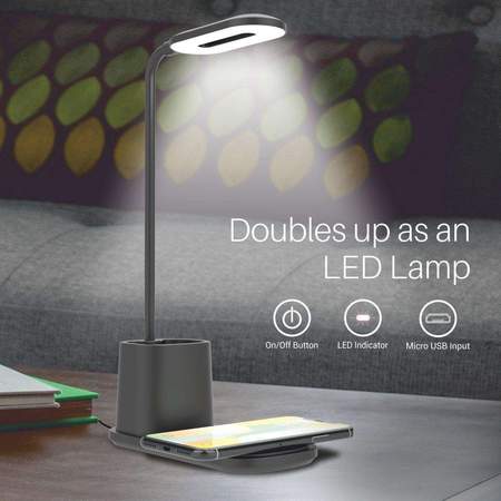 Portronics Brillo II- Lamp with Wireless Charging
