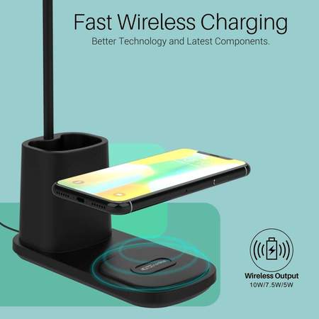 Portronics Brillo II- Lamp with Wireless Charging