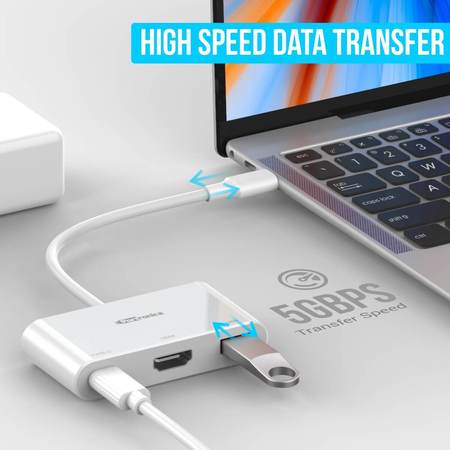 Portronics C-Konnect- USB-C Multiport Adapter