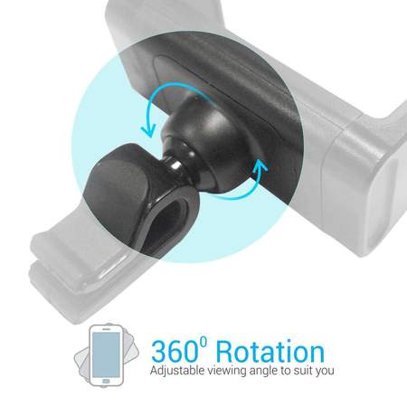 Portronics Clamp 68- Car Mobile Holder