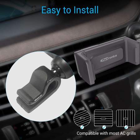 Portronics Clamp 68- Car Mobile Holder