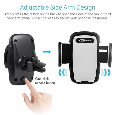 Portronics Clamp X- Car-Vent Mobile Holder