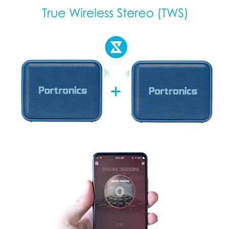 Portronics Dynamo- Portable Bluetooth Speaker with FM