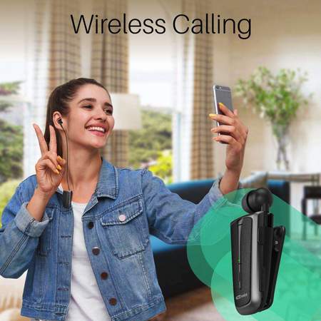 Portronics Harmonics Klip 4- Wireless Earphone