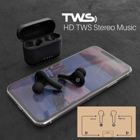 Portronics Harmonics Twins 33- Wireless Sports Headset