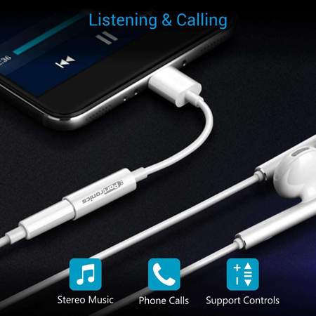 Portronics I Konnect-C- Type-C to 35 AUX Connector