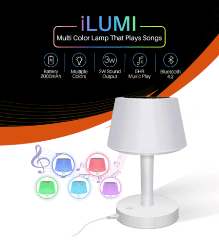 Portronics iLUMI- A Lamp That Also Plays Songs
