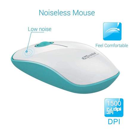 Portronics Key 2 Combo- Multimedia Wireless keyboard Mouse