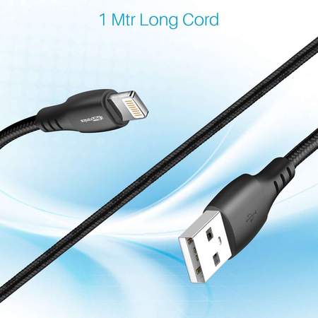 Portronics Konnect A 8 Pin Cable- USB Cable