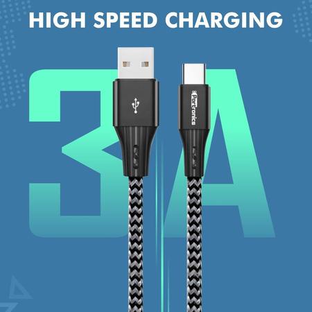 Portronics Konnect A Type -C Cable- USB Cable