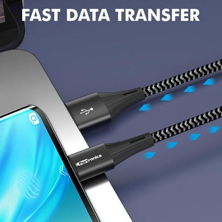 Portronics Konnect A Type -C Cable- USB Cable