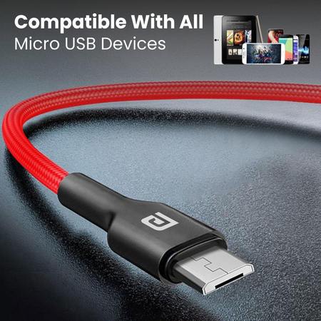 Portronics Konnect B- 1M Micro USB Nylon Braided Cable