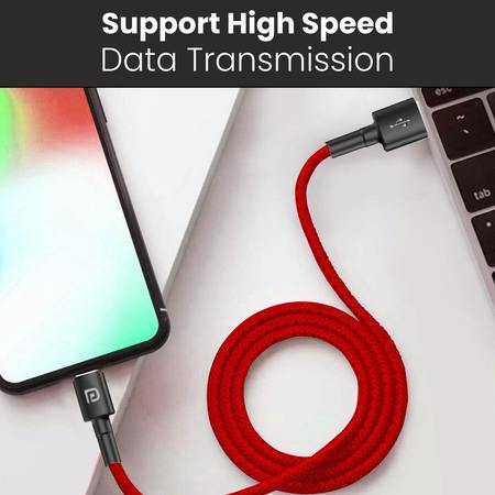 Portronics Konnect B- 1M Micro USB Nylon Braided Cable