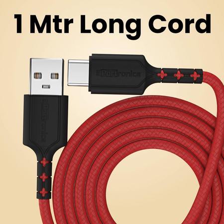Portronics Konnect Dash- Type-C USB Cable