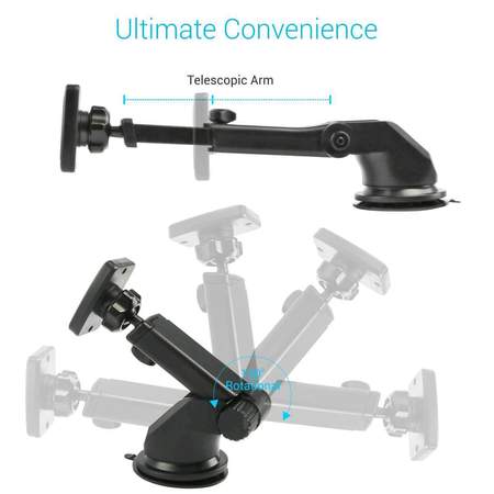 Portronics MoGun- Universal smartphone magnetic car holder