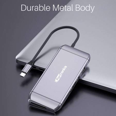 Portronics Mport 9C- Multiport adapter for USB-C devices