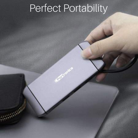 Portronics Mport 9C- Multiport adapter for USB-C devices