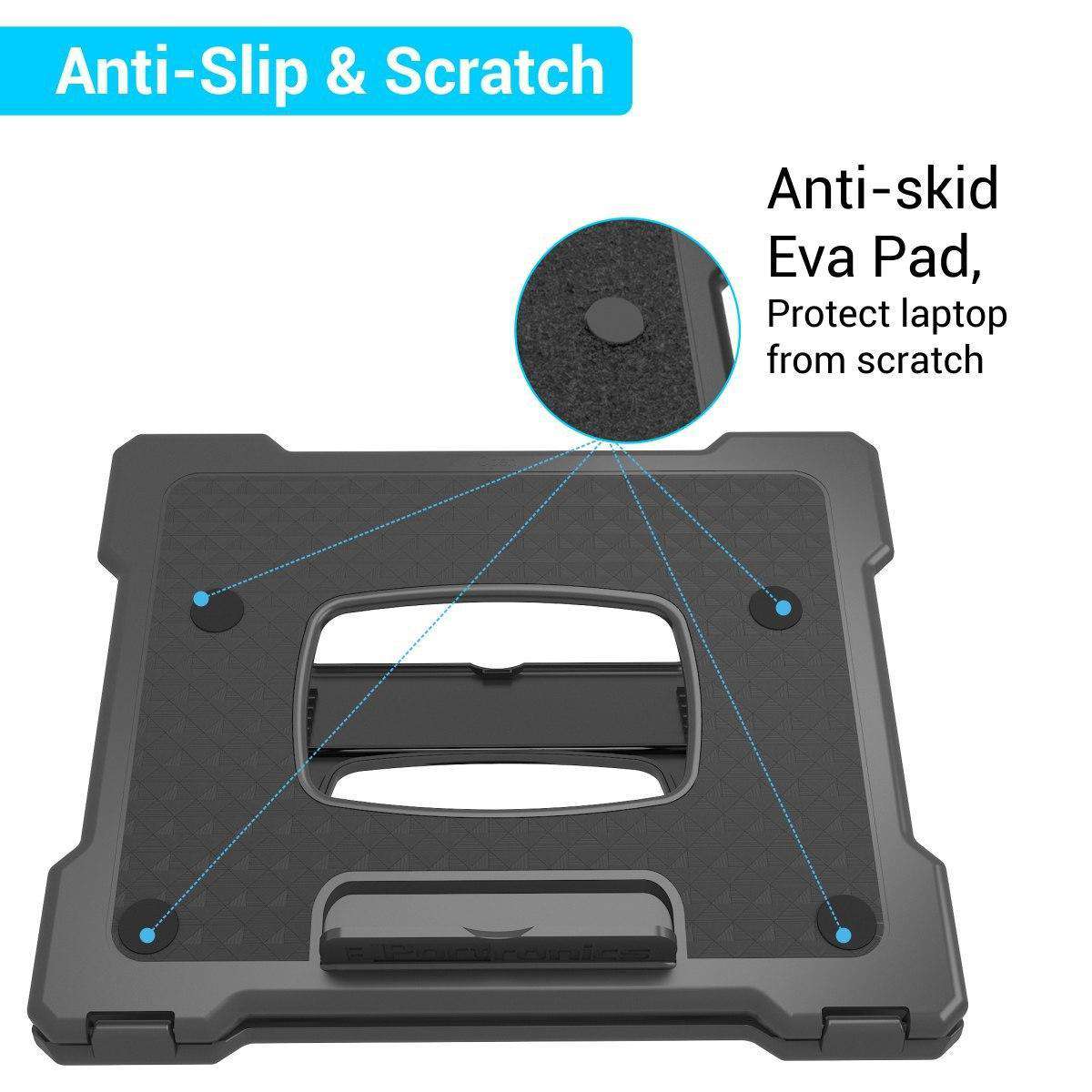 Portronics MY Buddy Hexa III- Portable Laptop Stand