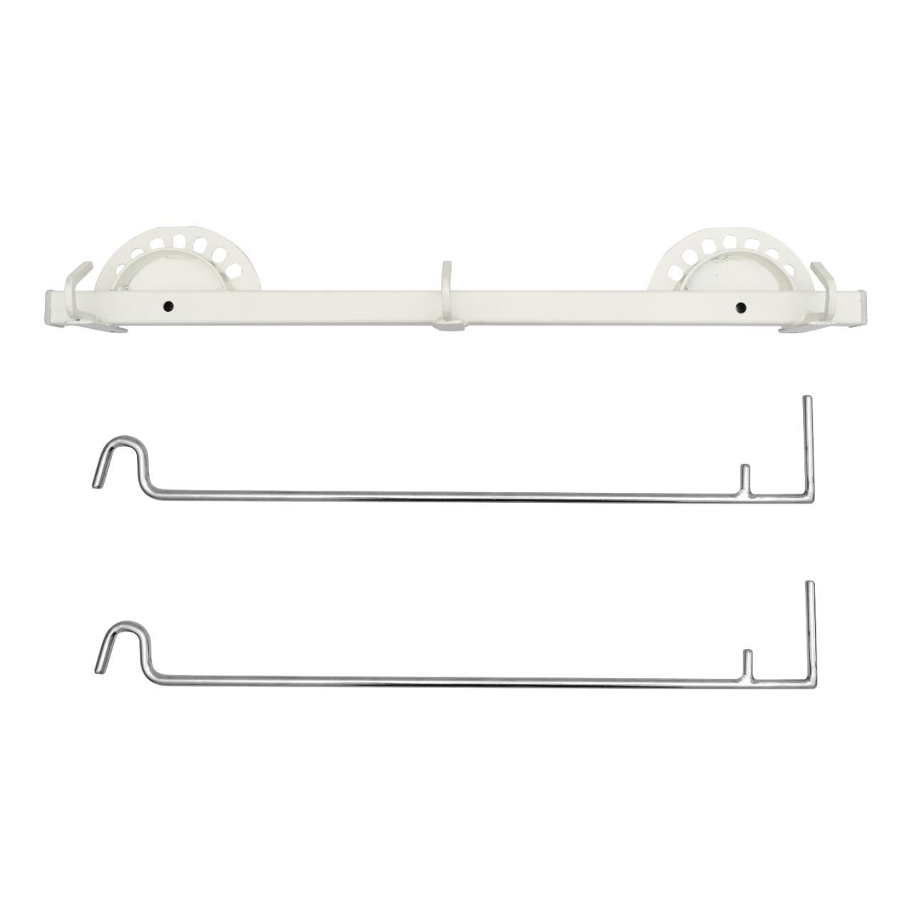Standzo Wall Mount for Double IV Stand Glucose Stand