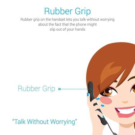 Portronics Phoni 3- Anti Radiation Handset for Mobile