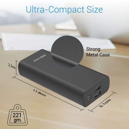 Portronics Power Perk 10K- Power Bank