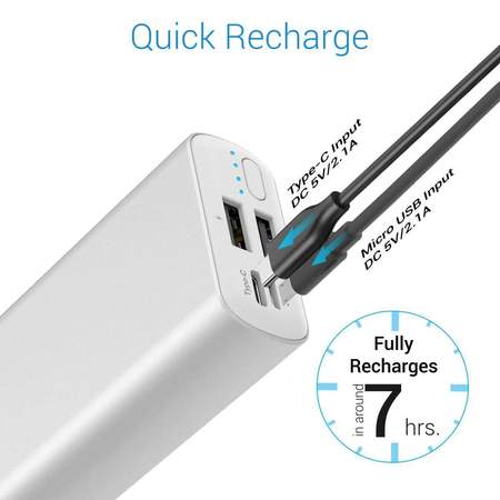 Portronics Power Perk 10K- Power Bank