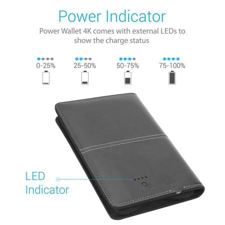 Portronics Power Wallet 4K- Power Bank