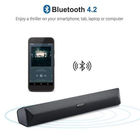 Portronics Pure Sound Pro III- Wireless Sound Bar with Bluetooth