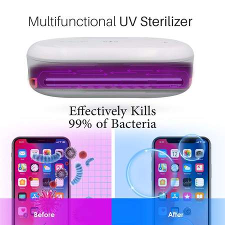 Portronics PuriFi 102- Multifunctional UV Steriliser Box With 10W Wireless Charger